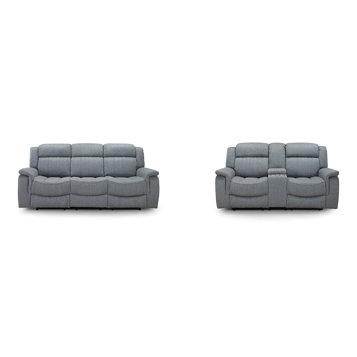 Fabric 3 + 2 Seater Sofa Set Electric Recliner - Linden