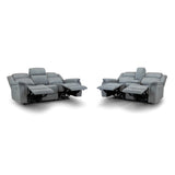 Fabric 3 + 2 Seater Sofa Set Electric Recliner - Linden