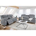 Fabric 3 + 2 Seater Sofa Set Electric Recliner - Linden