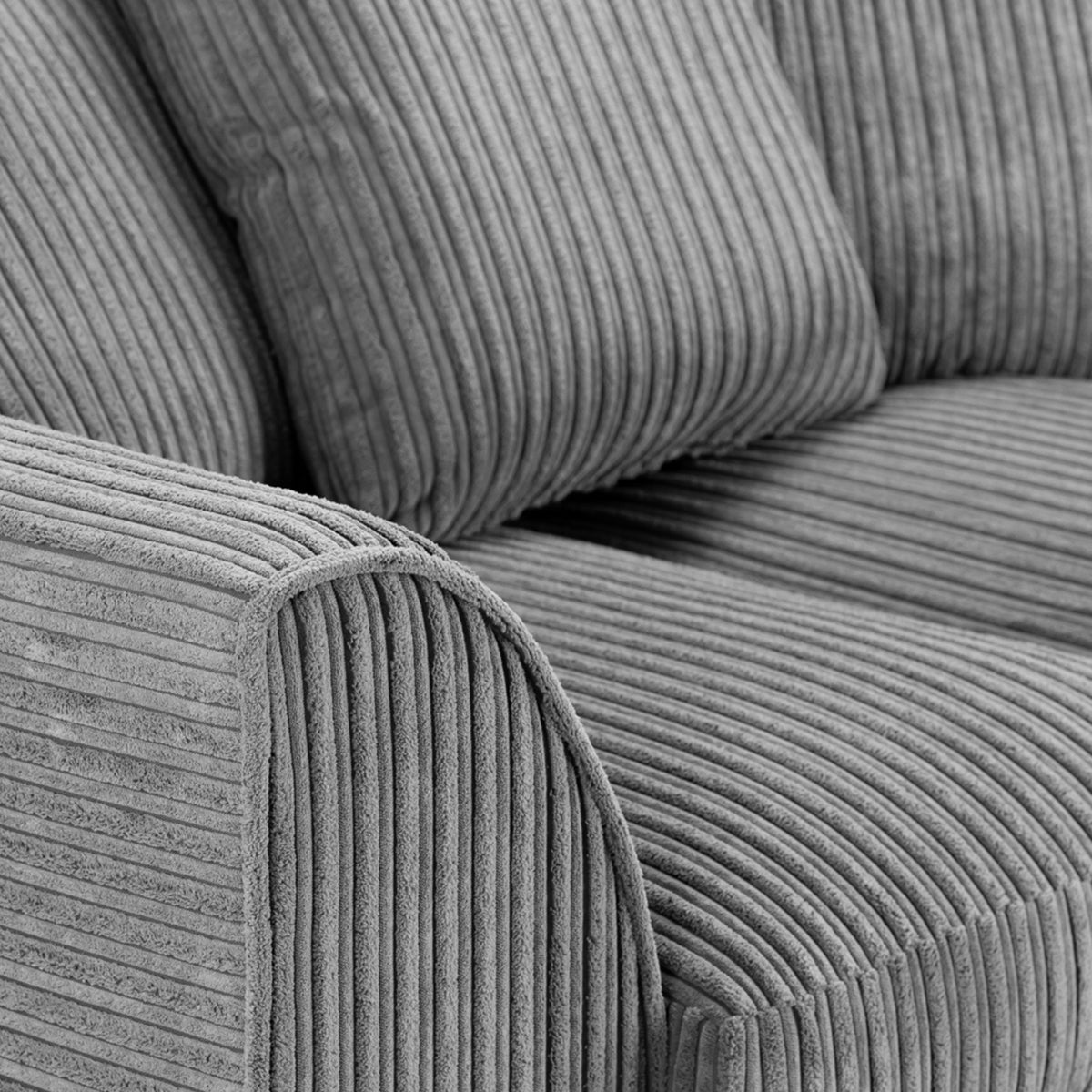 Fabric 3 + 2 Seater Sofa Set - Harley Jumbo