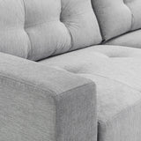 Fabric 3 + 2 Seater Sofa Set - Jerry