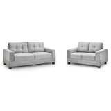Fabric 3 + 2 Seater Sofa Set - Jerry