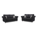 Fabric 3 + 2 Seater Sofa Set - Oakland