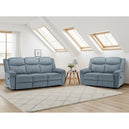 Fabric 3 + 2 Seater Sofa Set Recliner - Myra