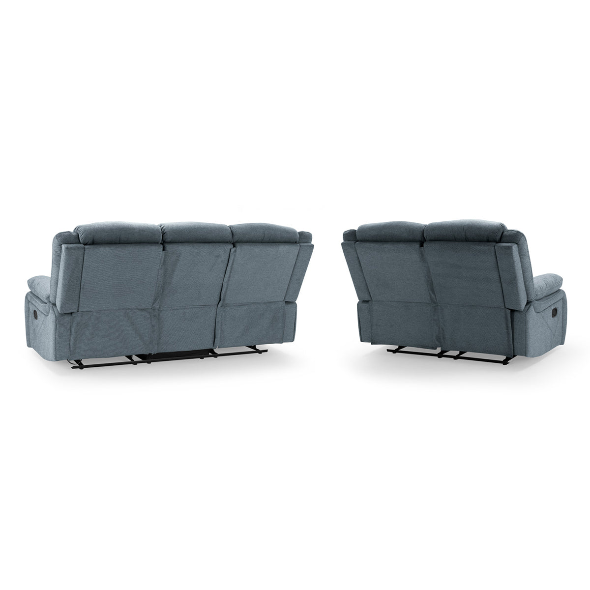 Fabric 3 + 2 Seater Sofa Set Recliner - Novie