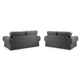 Fabric 3 + 2 Seater Sofa Set - Wilcot