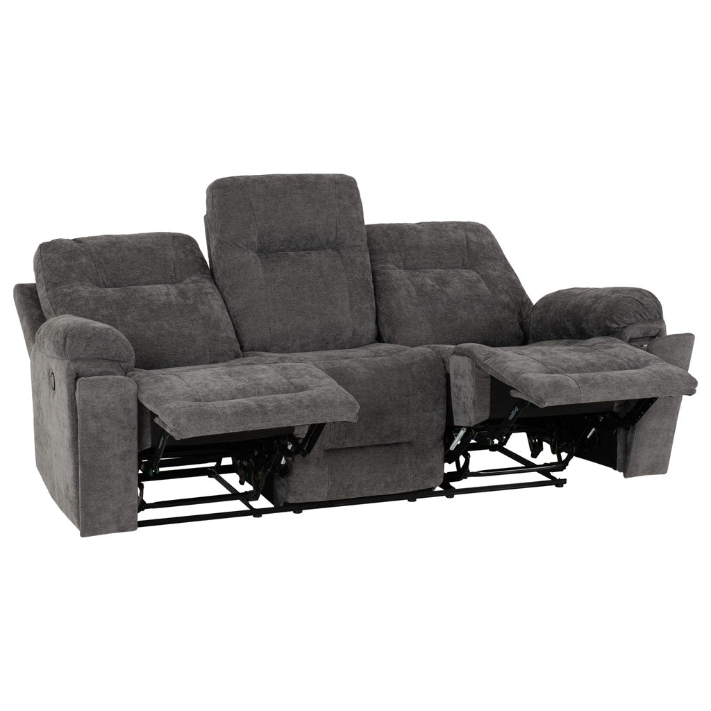 Fabric 3 Seater Recliner Sofa - Guildford