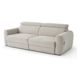 Fabric 3 Seater Sofa Bed Electric Recliner - Dakota