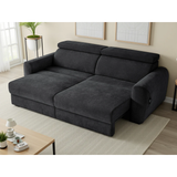 Fabric 3 Seater Sofa Bed Electric Recliner - Dakota