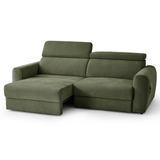 Fabric 3 Seater Sofa Bed Electric Recliner - Dakota