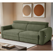Fabric 3 Seater Sofa Bed Electric Recliner - Dakota