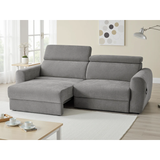 Fabric 3 Seater Sofa Bed Electric Recliner - Dakota