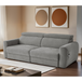 Fabric 3 Seater Sofa Bed Electric Recliner - Dakota