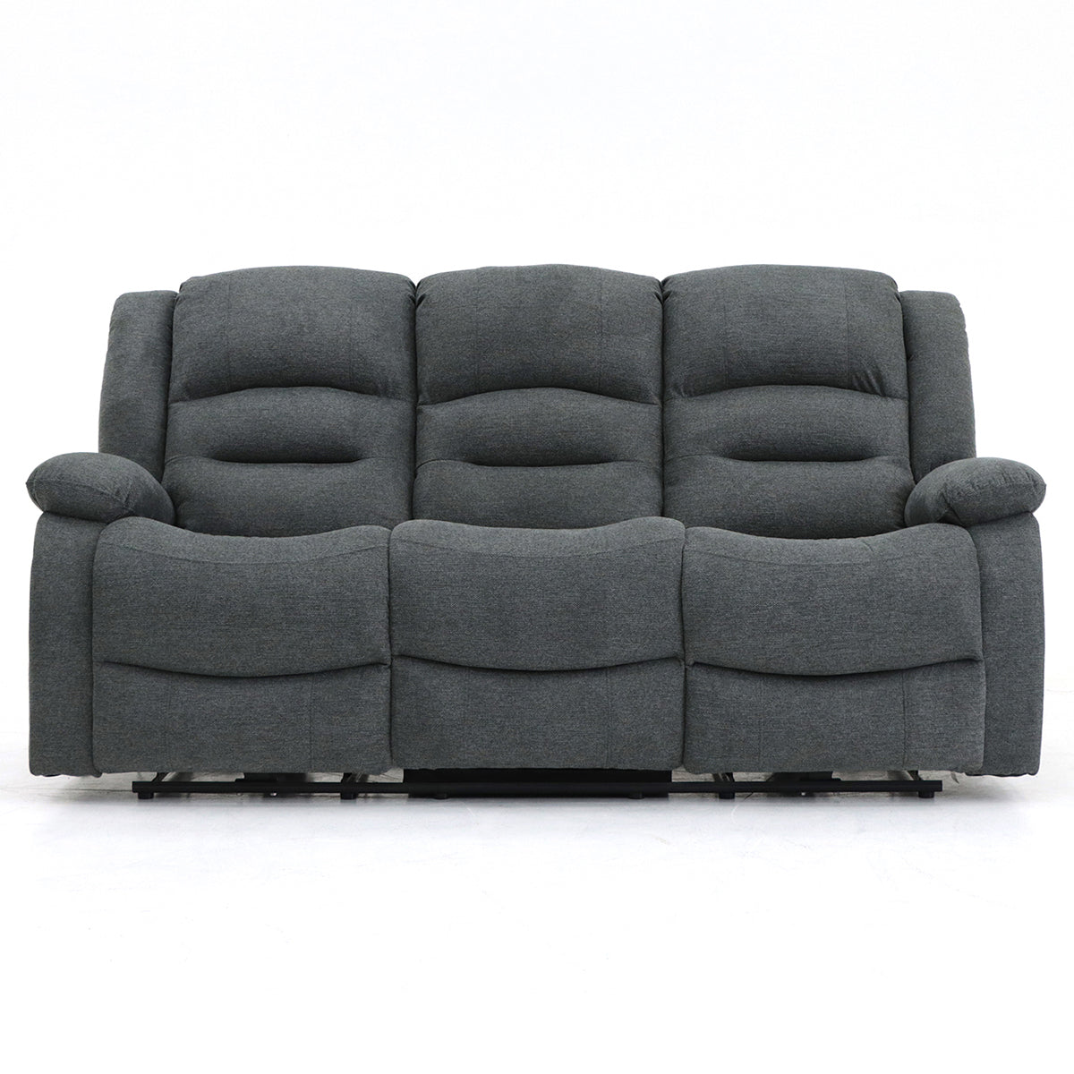 Fabric 3 Seater Sofa Electric Recliner - Alva