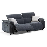 Fabric 3 Seater Sofa Electric Recliner - Chelsea