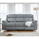 Fabric 3 Seater Sofa Electric Recliner - Linden