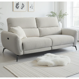 Fabric 3 Seater Sofa Electric Recliner - Sorrento
