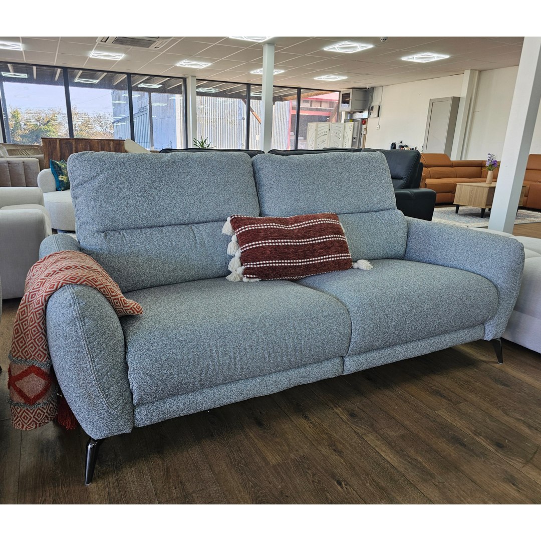 Fabric 3 Seater Sofa Electric Recliner - Sorrento