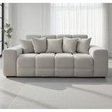 Fabric 3 Seater Sofa - Jacob