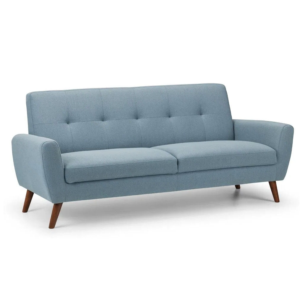 Fabric 3 Seater Sofa - Monza