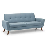 Fabric 3 Seater Sofa - Monza