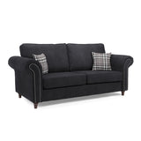 Fabric 3 Seater Sofa - Oakland