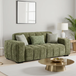 Fabric 3 Seater Sofa - Paris