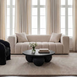 Fabric 3 Seater Sofa - Peninsula