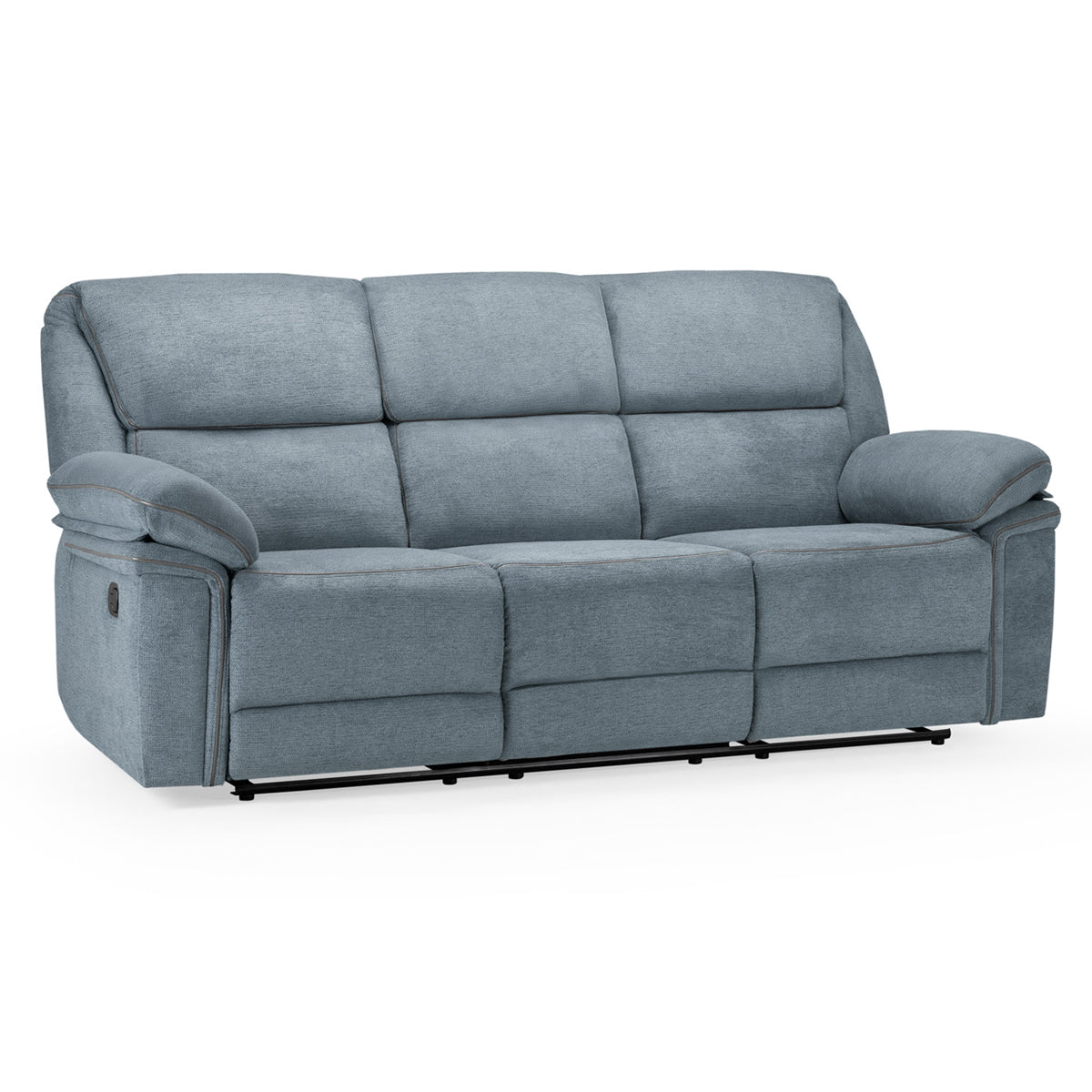 Fabric 3 Seater Sofa Recliner - Elio