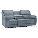 Fabric 3 Seater Sofa Recliner - Elio
