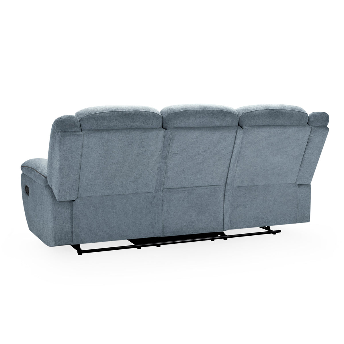 Fabric 3 Seater Sofa Recliner - Myra