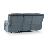 Fabric 3 Seater Sofa Recliner - Novie