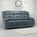 Fabric 3 Seater Sofa Recliner - Novie