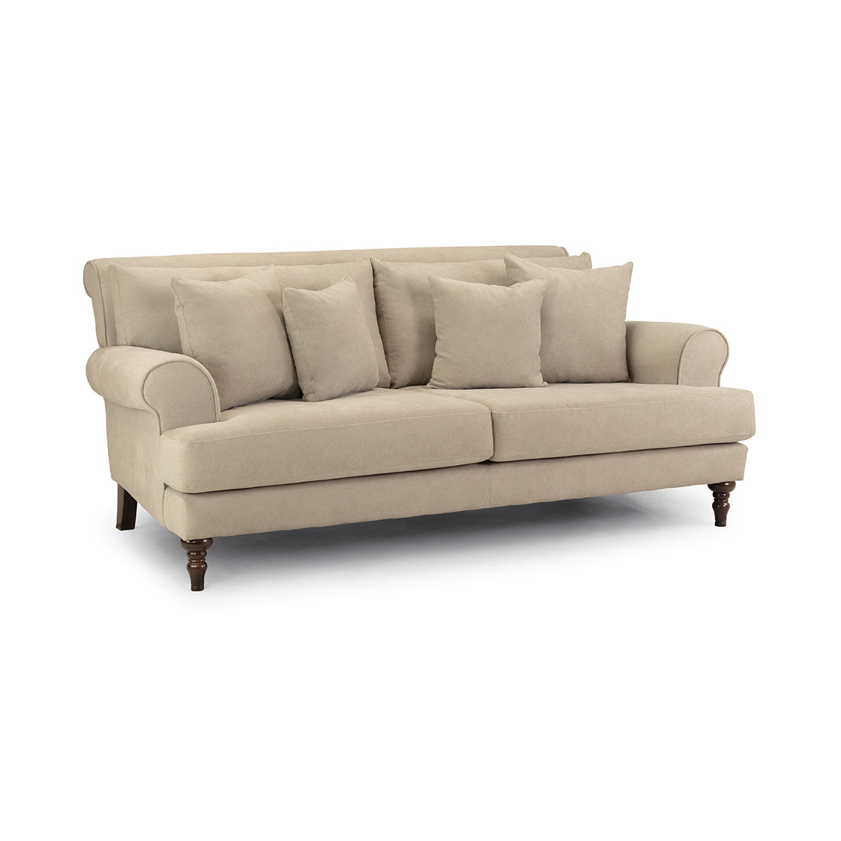 Fabric 3 Seater Sofa - Summer