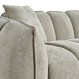 Fabric 3 Seater Sofa - Venice