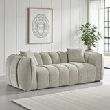 Fabric 3 Seater Sofa - Venice