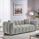 Fabric 3 Seater Sofa - Venice