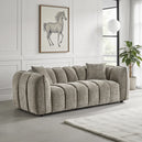 Fabric 3 Seater Sofa - Venice