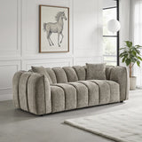 Fabric 3 Seater Sofa - Venice