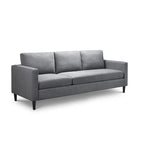 Fabric 3 Seater Sofa With Ottoman - Marant