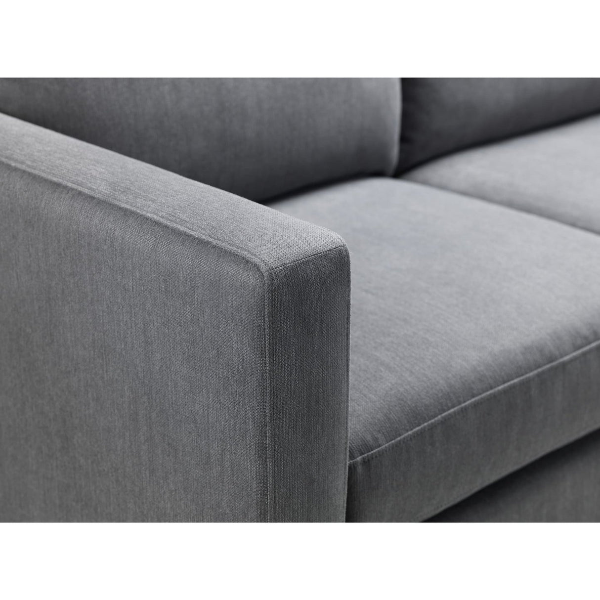 Fabric 3 Seater Sofa With Ottoman - Marant