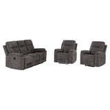 Fabric 3+1+1 Seater Recliner Sofa Set - Guildford