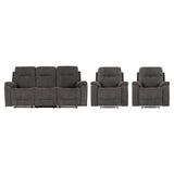 Fabric 3+1+1 Seater Recliner Sofa Set - Guildford