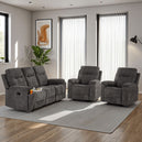 Fabric 3+1+1 Seater Recliner Sofa Set - Guildford