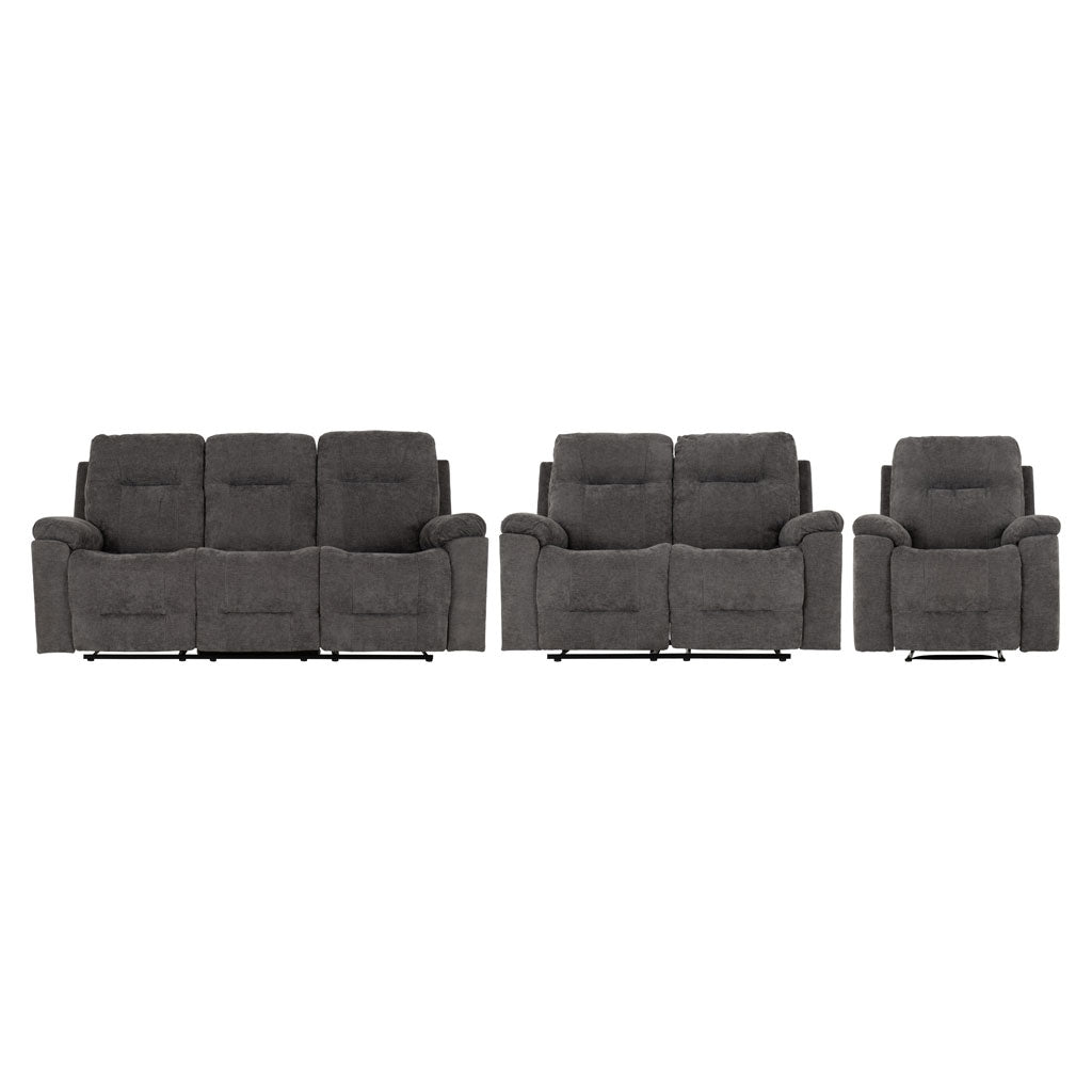 Fabric 3+2+1 Seater Recliner Sofa Set - Guildford
