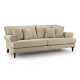 Fabric 4 Seater Sofa - Summer