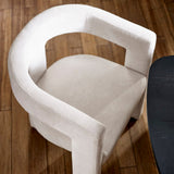 Fabric Accent Chair - Elara