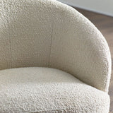 Fabric Accent Chair With Black Legs - Gigi