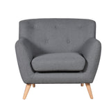 Fabric Armchair 86cm Wide - Kensington Home