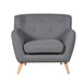 Fabric Armchair 86cm Wide - Kensington Home
